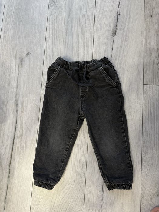 Джинси  утеплені 1,5-2 роки (86-92)будуть довше