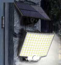 Super lampa solarna 106 LED do ogrodu, do garazu