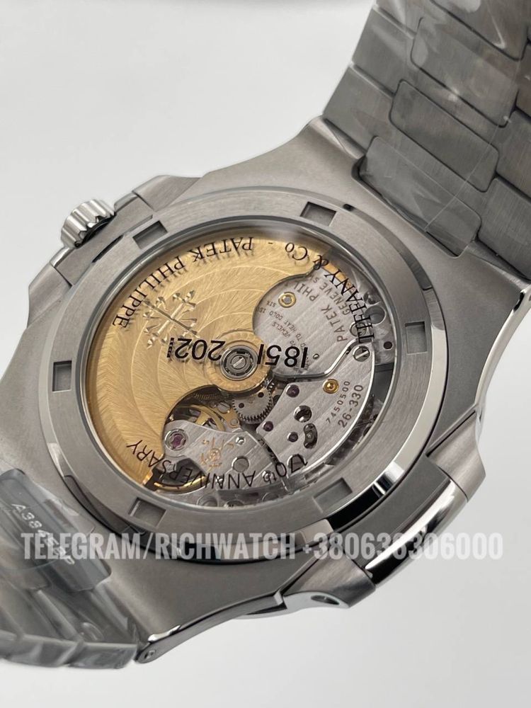 мужские наручные часы PatekPhilippe Nautilus 5711 3KF SS Tiffany Dial