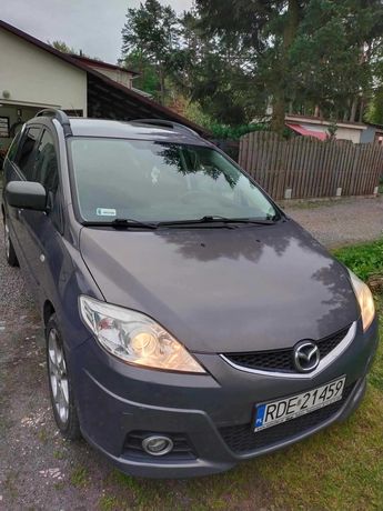 Mazda 5 7-osobowy 2 komplety opon na alufelgach