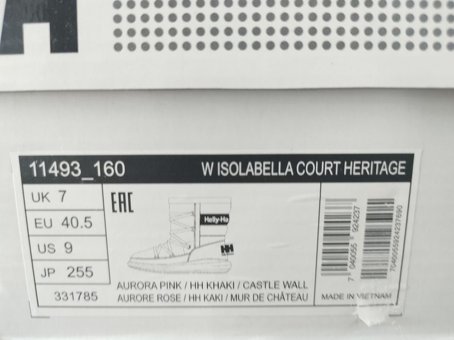 Helly Hansen, дутики, оригінал, US 9, EU 40.5, 26.5 см!