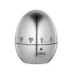 Timer Kuchenprofi Egg mechaniczny, śred. 6x8 cm, srebrny