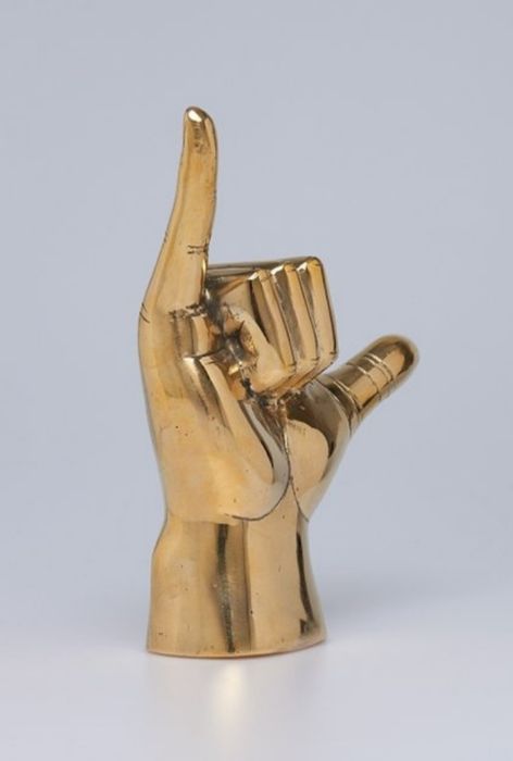 Rzezba, ozdoba dloń, znak Shaka, 1 kg