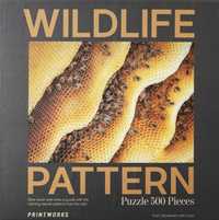 Puzzle 500 Wildlife Pattern Bee, Printworks