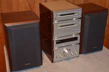 Wieża Technics SE-HD51, SL-HD51, RS-HD81, ST-HD51, SB-HD51 +Pilot