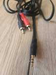 Kabel Jack 3,5mm - 2 x cinch 5 m aux