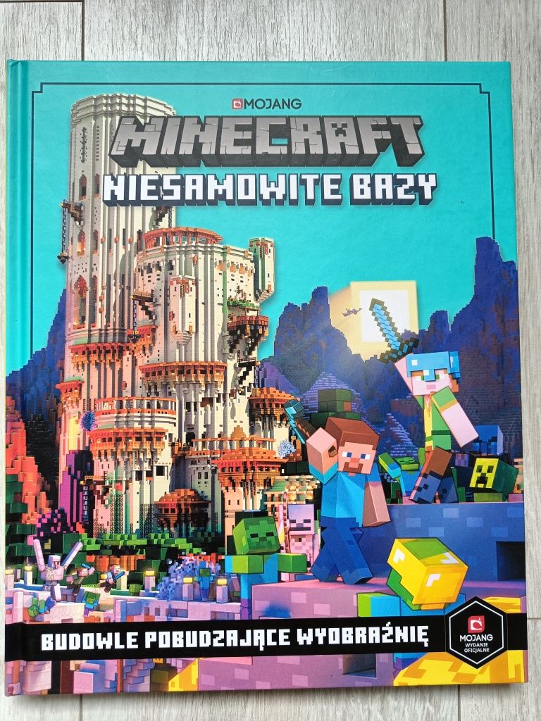 Książka Minecraft Niesamowite bazy