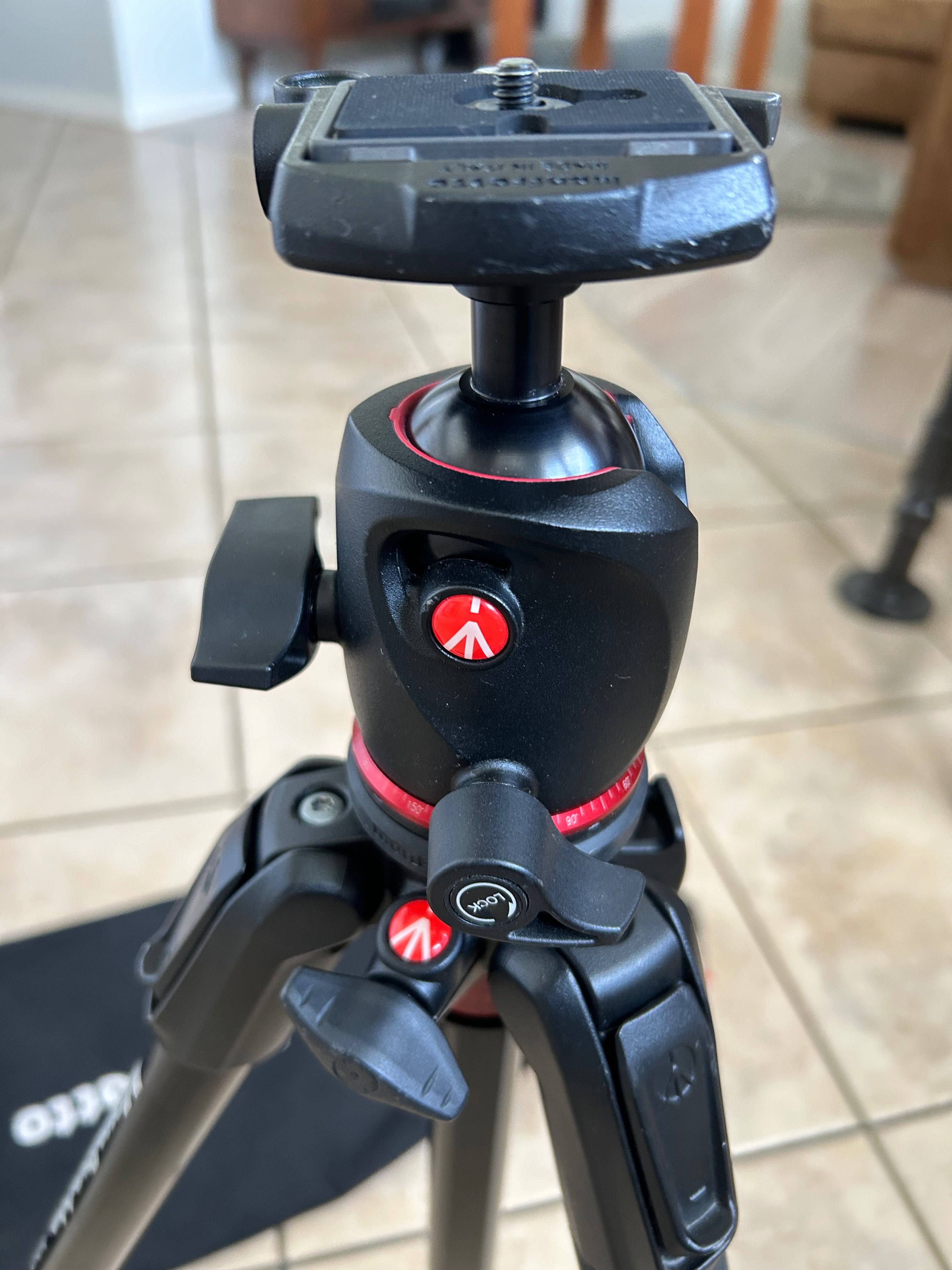 statyw manfrotto 190 go! + głowica kulowa manfrotto x-pro z płytką