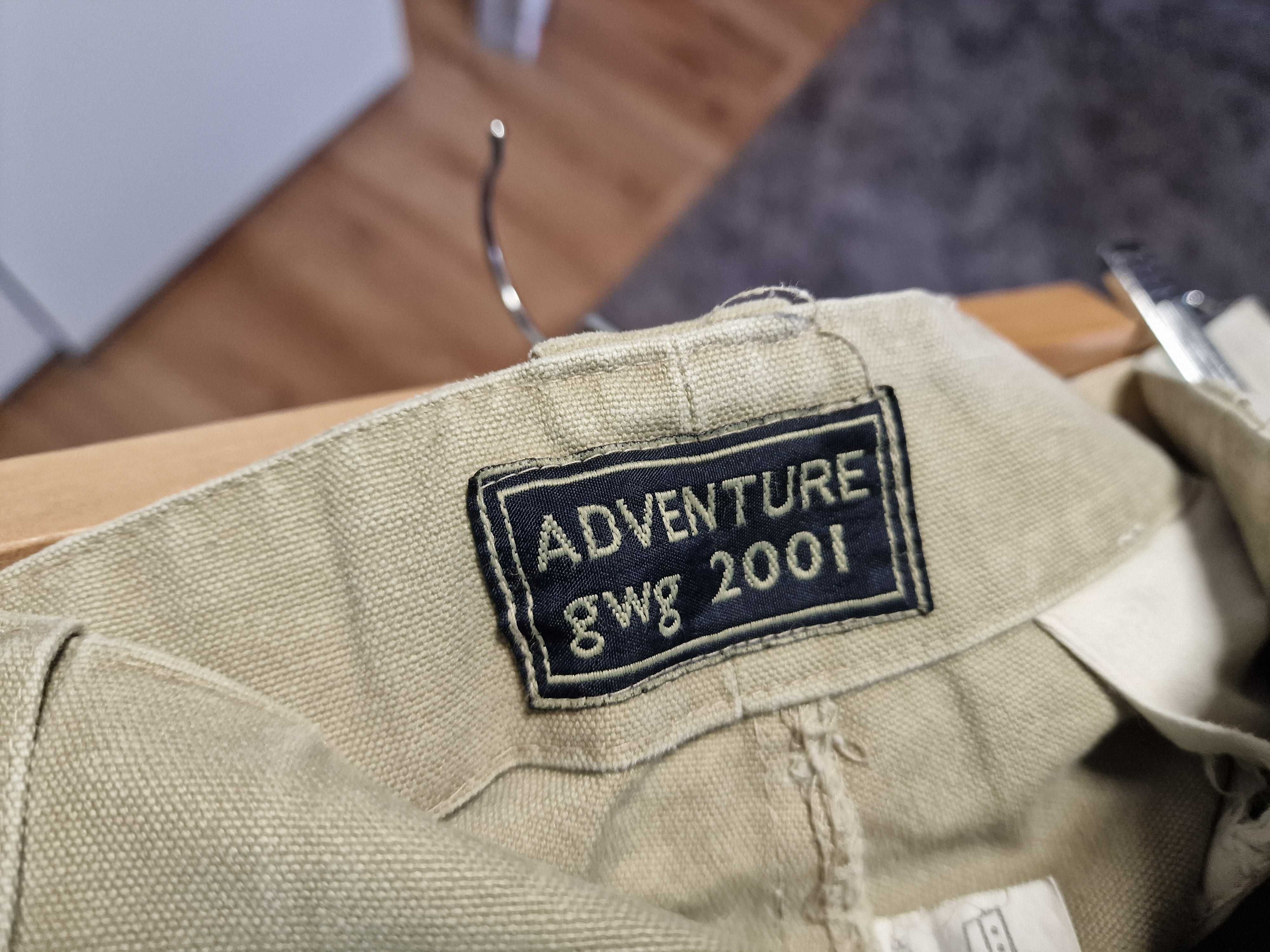 Spodnie jeansowe bojówki Adventure XL