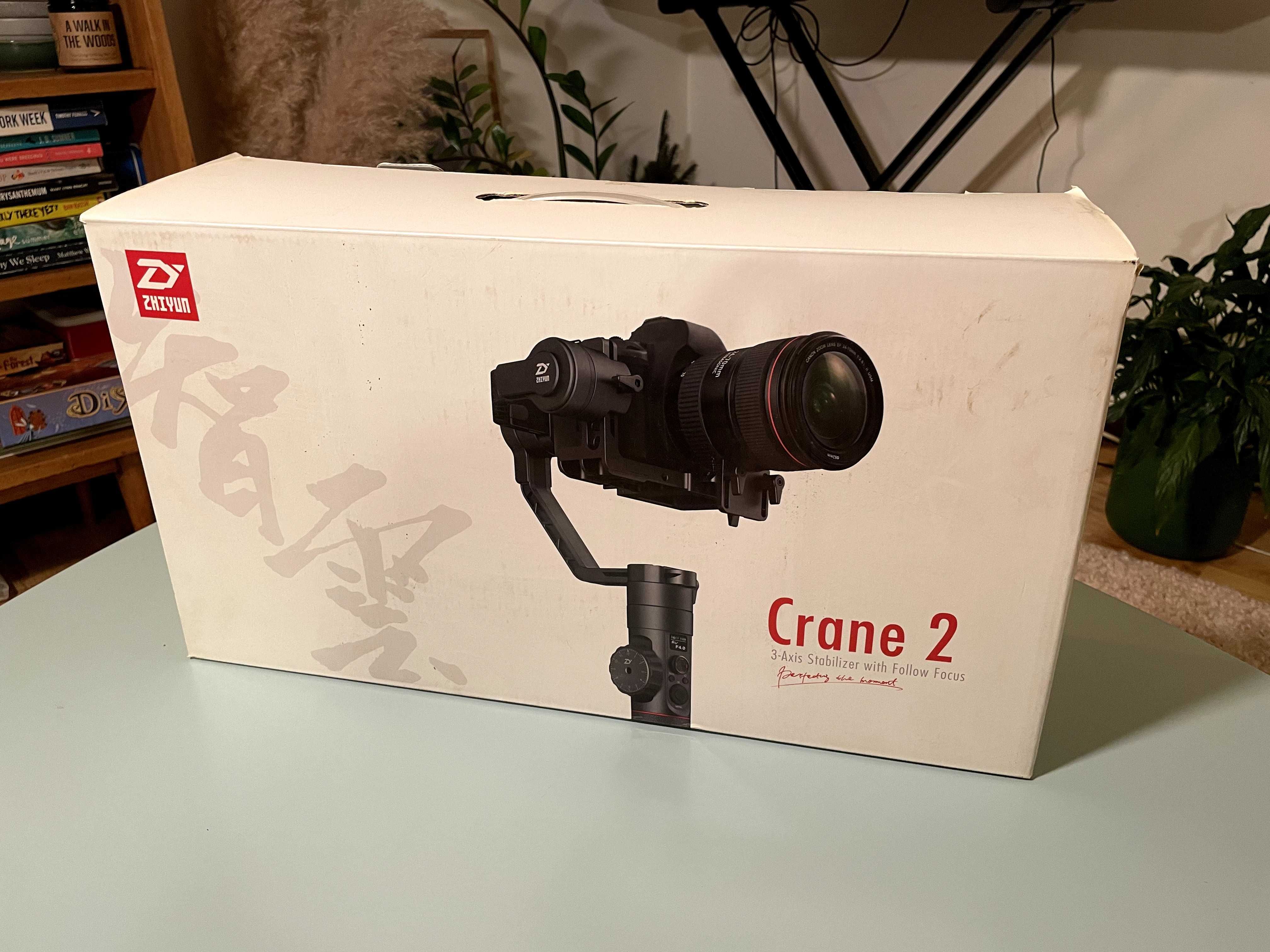 Zhiyun Crane 2 - Gimbal Estabilizador de imagem com baterias extra