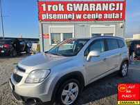 Chevrolet Orlando 1 ROK GWARANCJI W CENIE auta,klima,temp,czujniki,isofix,ZAMIANA