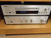 Yamaha PianoCraft MCR-N670D + głośniki Yamaha NS-BP301+Subwoofer Jamo
