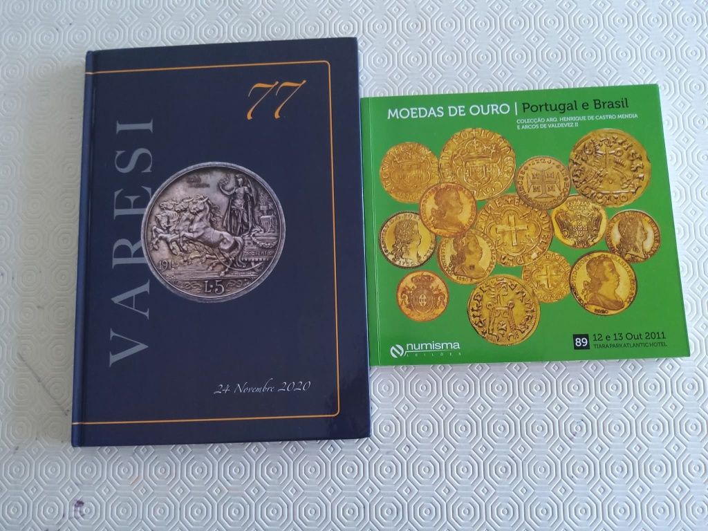 26725#Livro/catálogo Leilão  Moedas Numisma n.89 (moedas ouro Portugal
