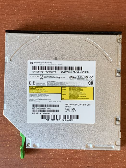 HP DVD-RW Slim Model SN-208