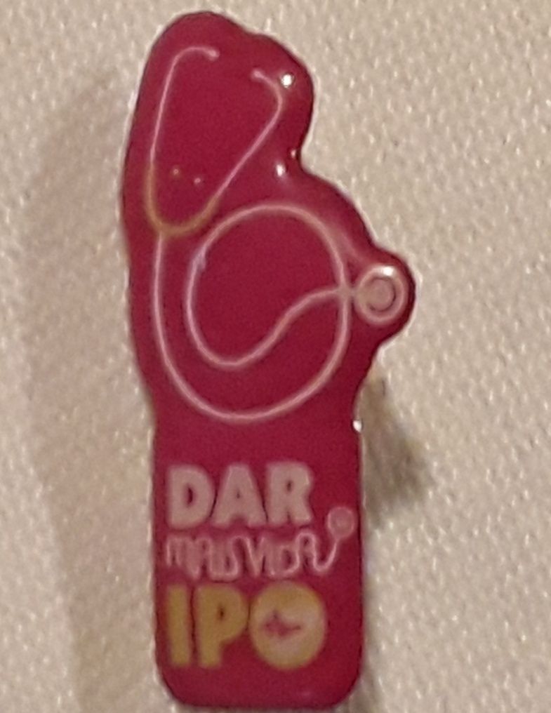 Pin IPO "Dar mais vida", como novo9l