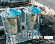SILOSY zbożowe Lejowe silos od 10T do 2000Ton Ocynk Polski producent