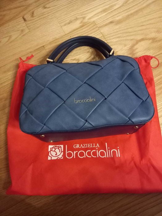 Mala azul Braccialini