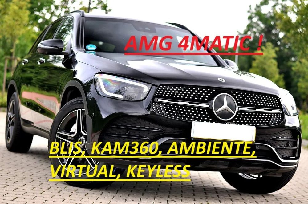 Mercedes-Benz GLC AMG 4Matic *Ambiente *Virtual *BLIS *Kam360 *Hey Mercedes *1WŁ