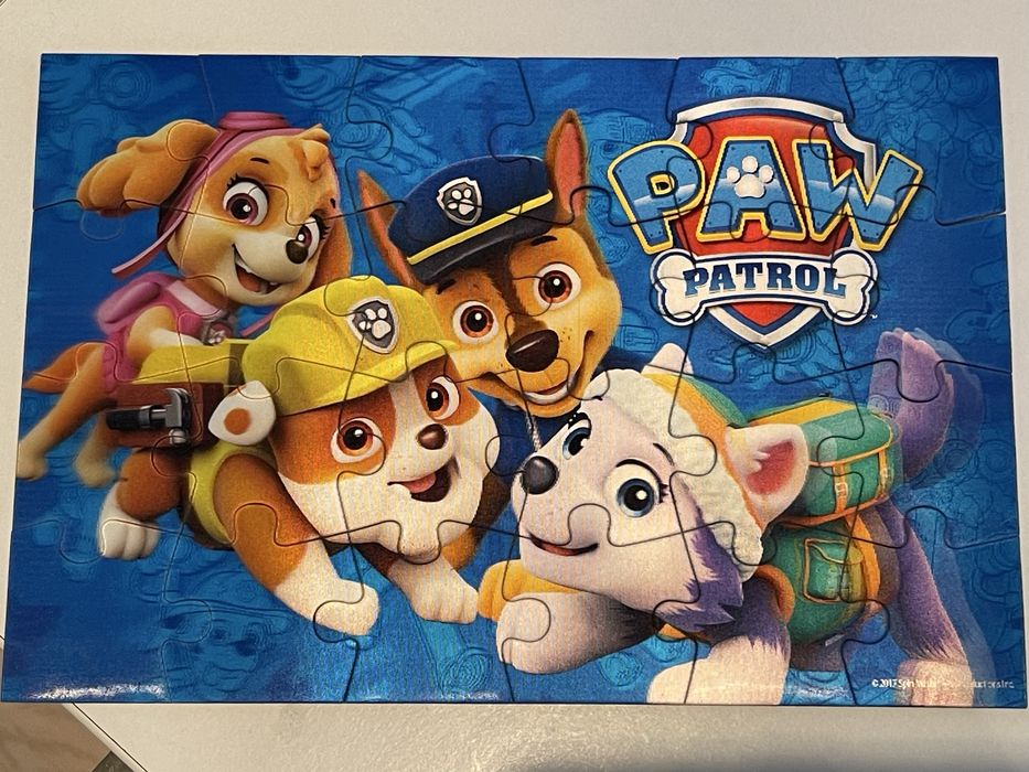 Пазли 2 в 1 Щенячий патруль з 3d ефектом