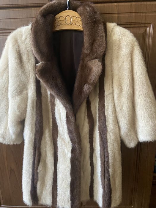 Шуба норкова рукав 3/4