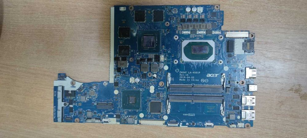 Материньска плата EH5VF LA-H501P для Acer Nitro 5,7