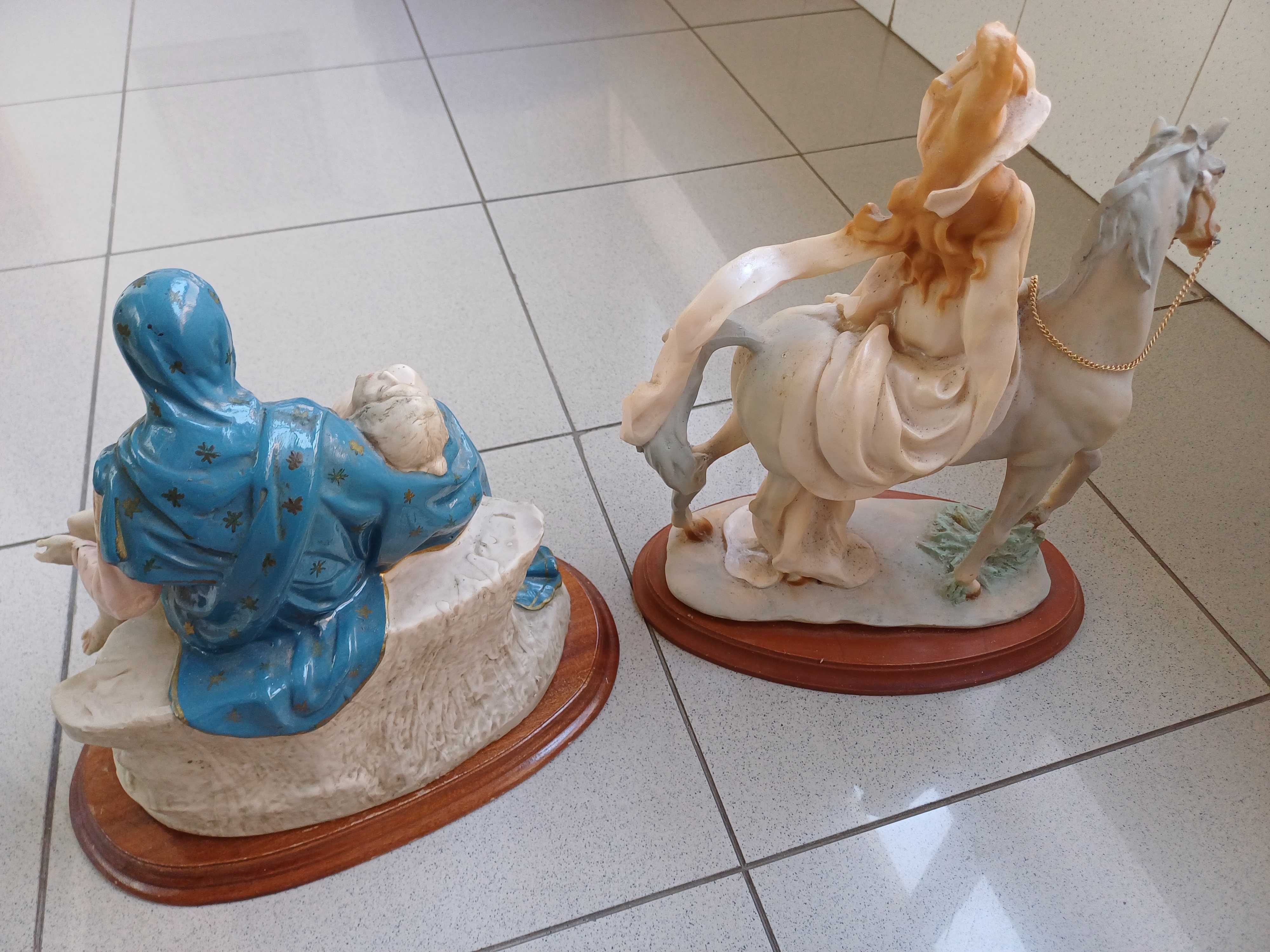 Estatuetas decorativas em marfinite