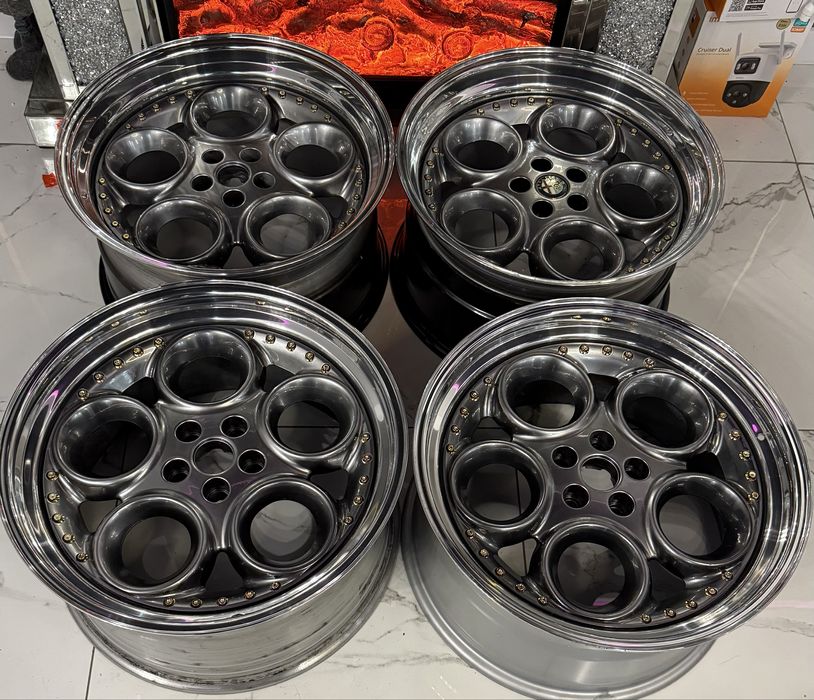 3tlg skrecane 18” custom alfa 9/9,5j  piekne