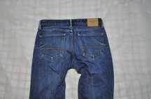 ABERCROMBIE&FITCH 90cm 33/32 męskie spodnie jeansowe straight s4