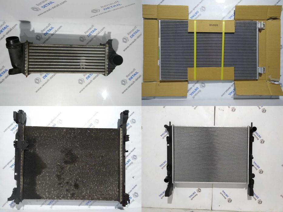 Радіатор Вода інтеркулер Renault Kangoo рено канго 2008-2020