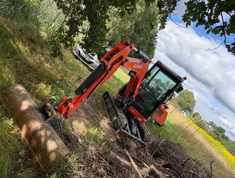 Mini koparka  kubota kx-27-4 z 2024+3luzki