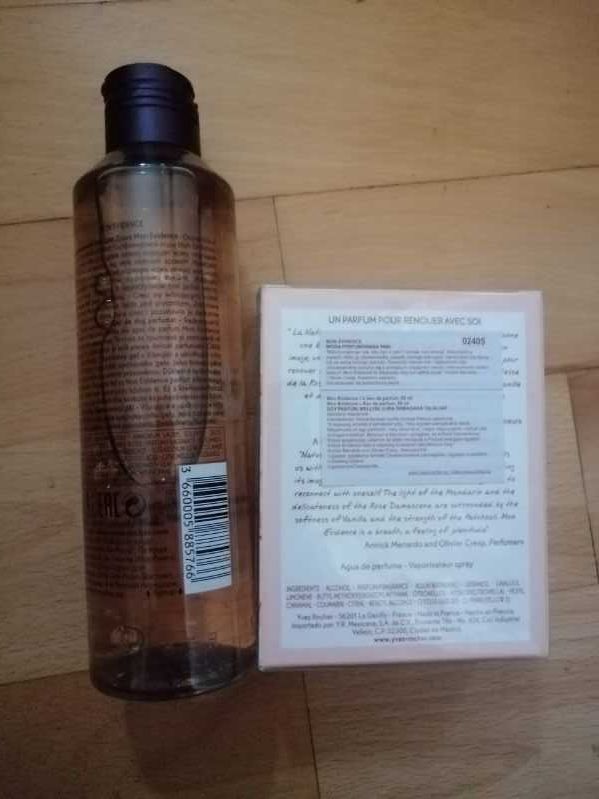 Woda perfumowana Mon Evidence 50ml. Yves Rocher + żel mon evidence 200