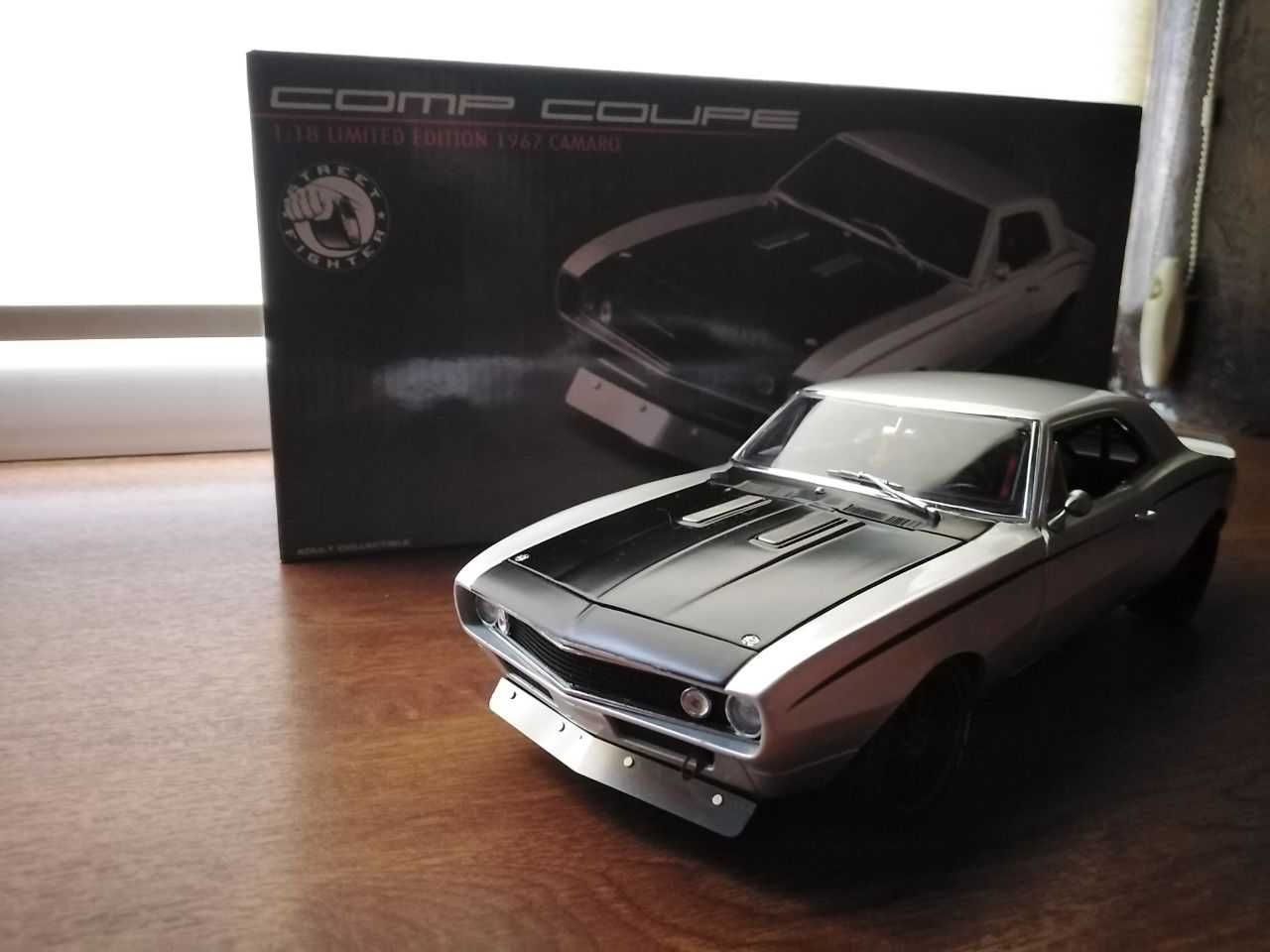 Модель автомобіля 1/18 GMP - CHEVROLET - CAMARO COMP S/F COUPE 1967