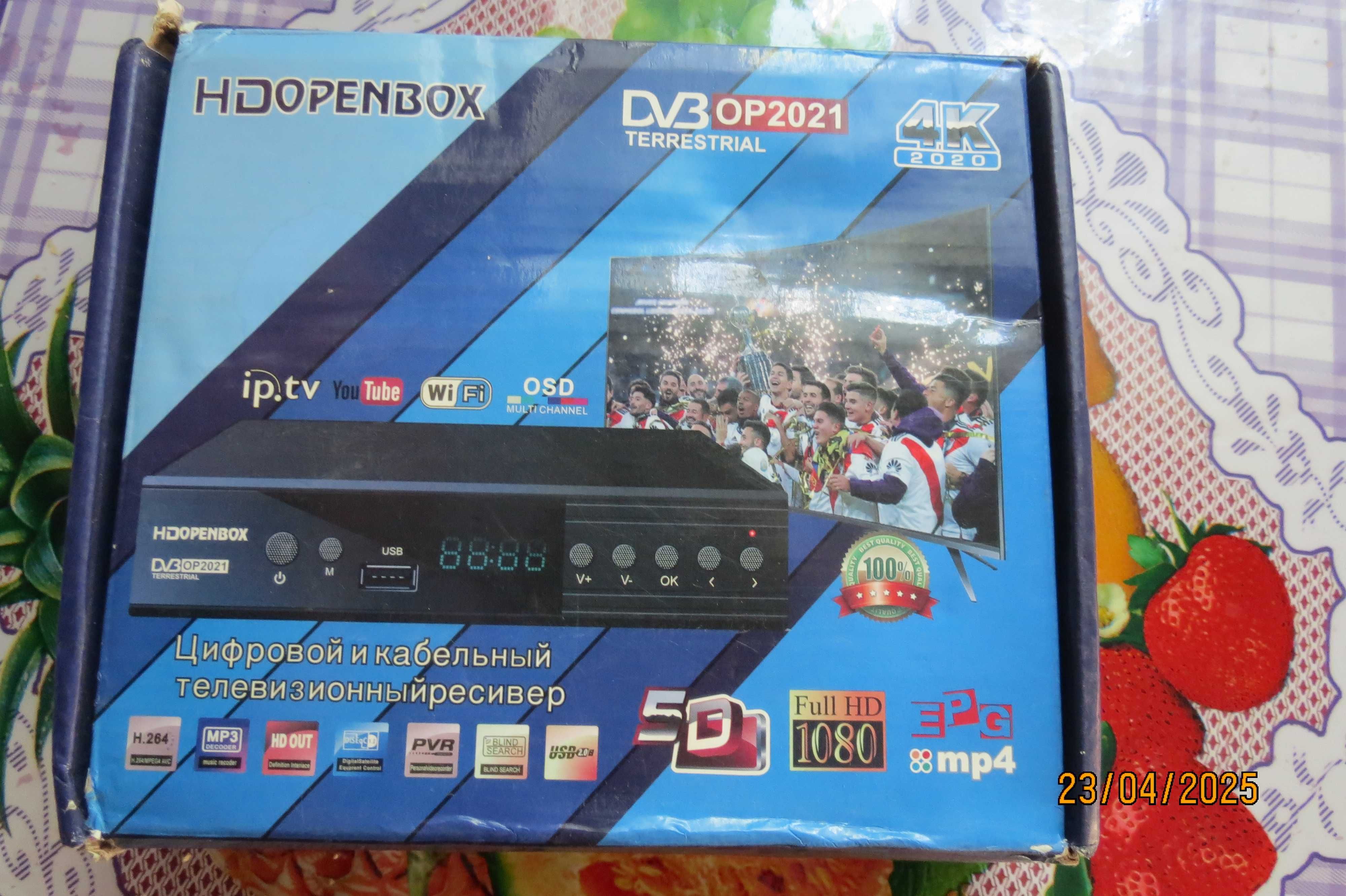 TV Тюне Т2, пристав Т2  HDOperasky OP2021 USB Full HD 4К Wi-Fi YouTube