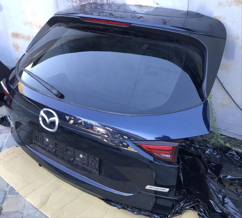 Mazda cx5 6 3 розборка Ляда 25D 42M бампер кришка багажника