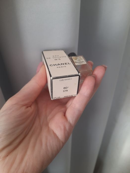 Perfumy miniatura pusty flakon  Chanel no 5