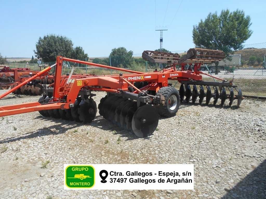 Grade Razol 34d con rolos hidraulica