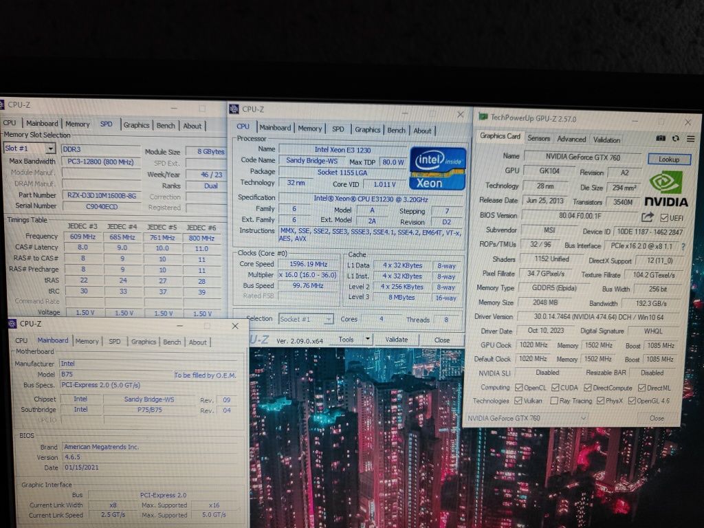 Ігровий ПК Xeon E3-1230, 16gb, GTX760 2gb, SSD 256gb