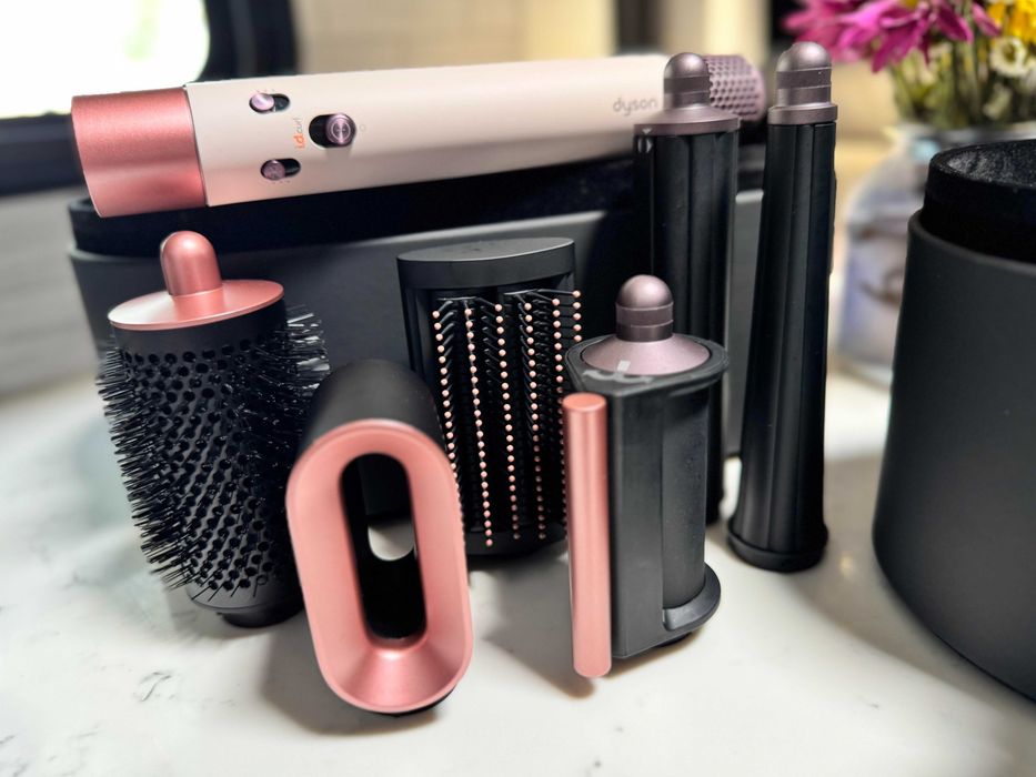 Оригінал dyson HS08 I.D. Ceramic Pink Rose Gold Airwrap Дайсон Новий