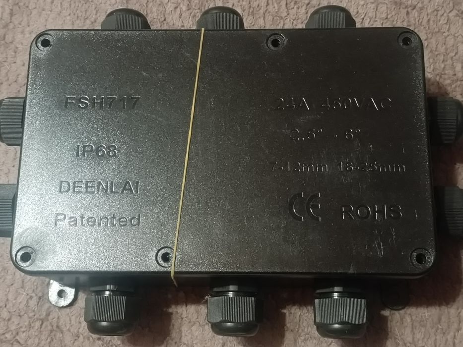 Skrzynka przyłączeniowa IP68