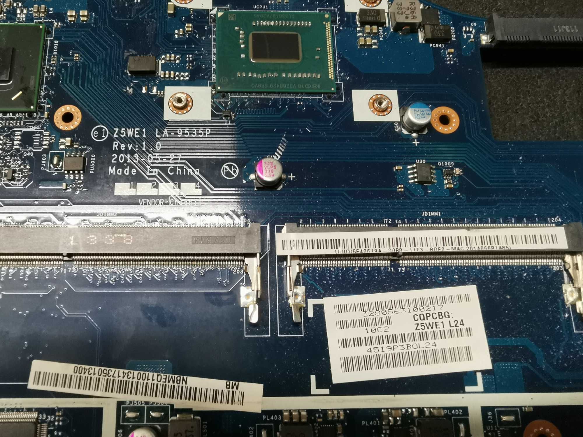 PŁYTA GŁÓWNA Z5WE1 LA-9535P sprawna
