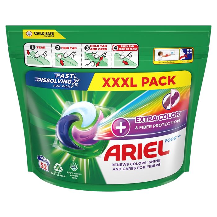 Kapsułki do prania ARIEL All-in-1 PODS do koloru 52 szt