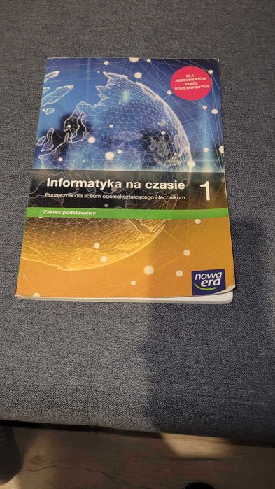 Podręcznik do informatyki szkoła średnia 1 klasa