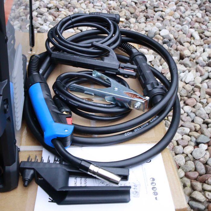 Migomat FLUX Gaz Mig ALU TIG Spawarka MMA 255A 4w1 Kraft&Dele KD3422