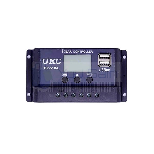 Контроллер UKC DP-510A заряда для солнечных батарей 10A 12/24В