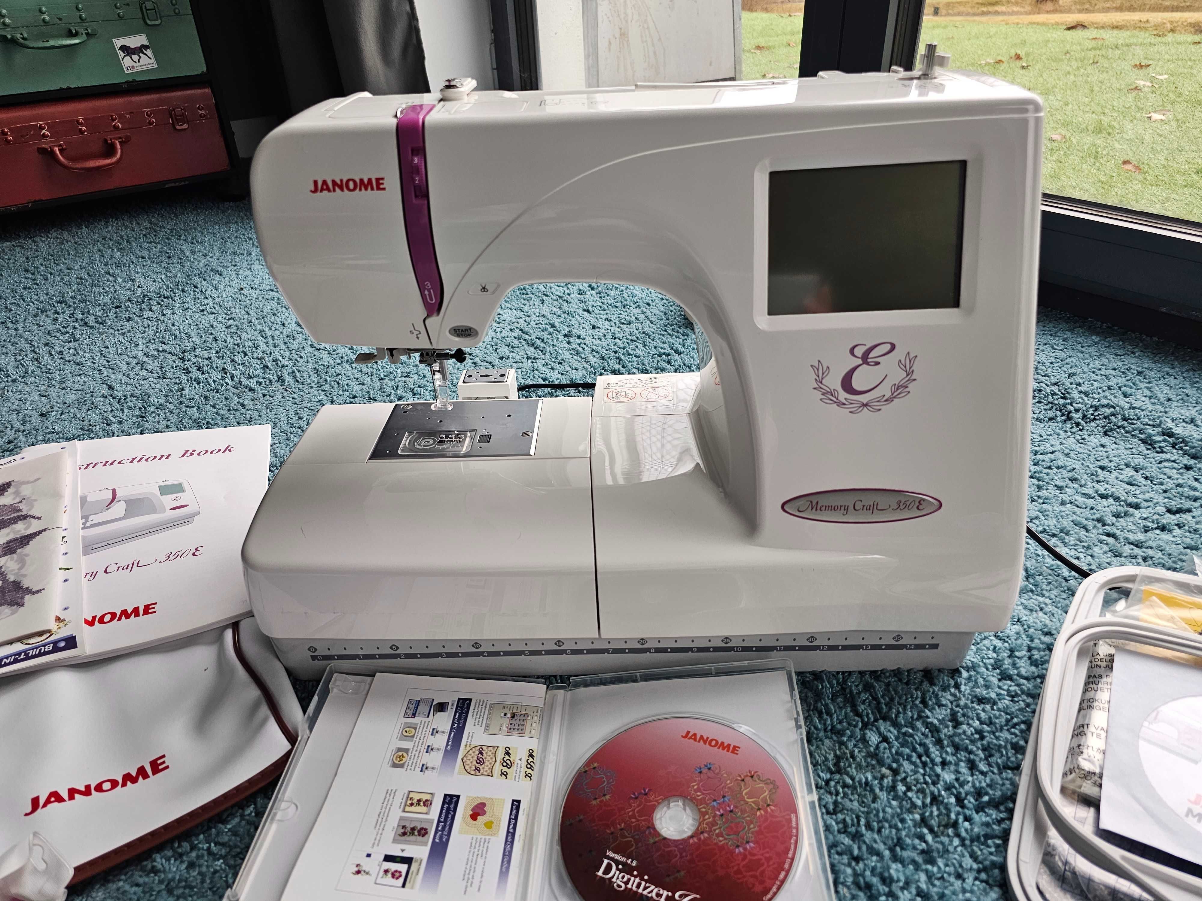 Hafciarka janome 350e Nowa! Program!