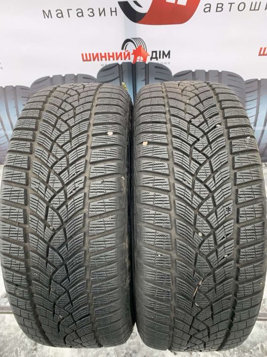 Шини 225/55 R17  пара Goodyear, зима, ранфлет, 7,9мм