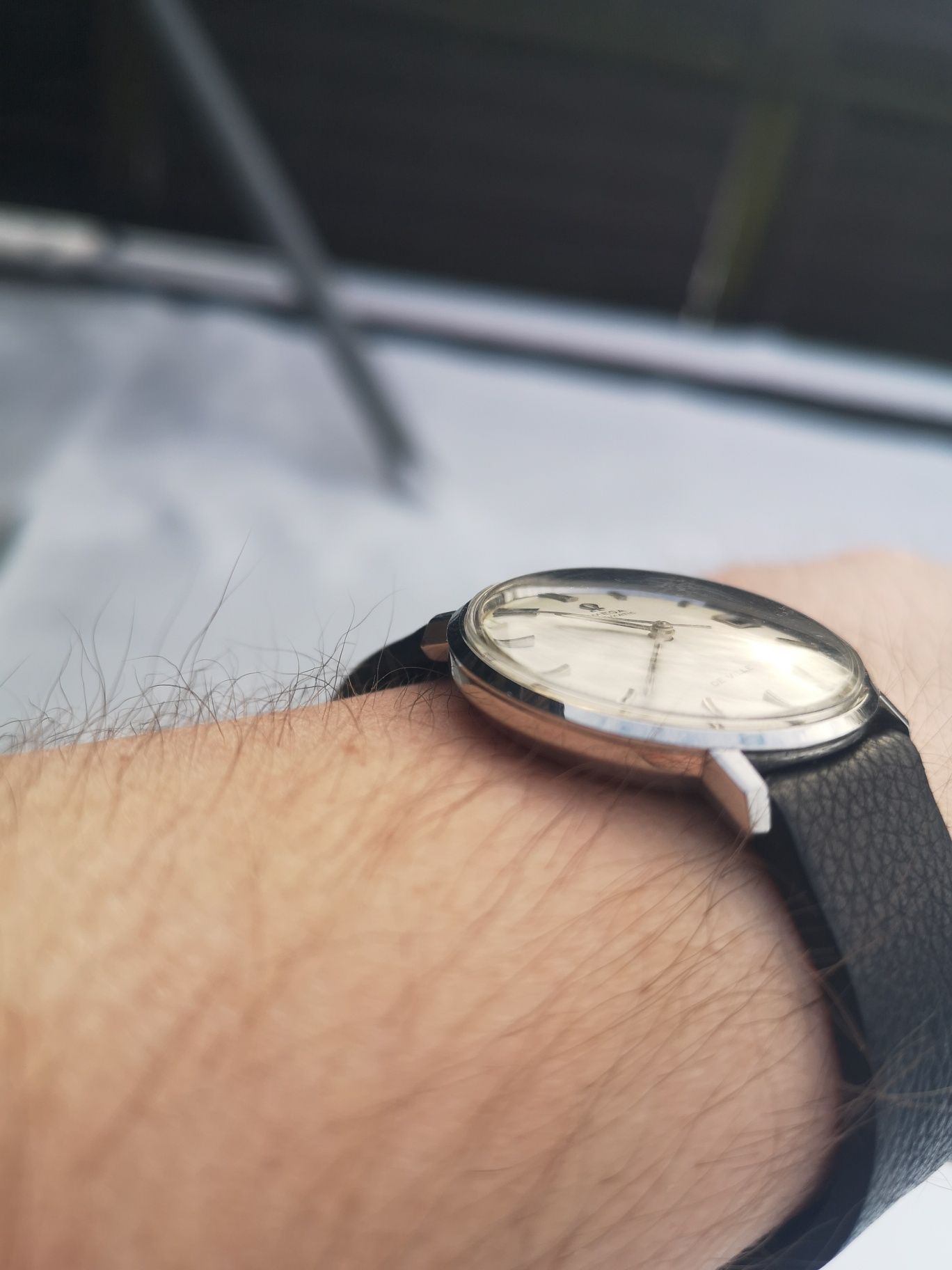 Omega De Ville automat zegarek męski piękny stan bdb