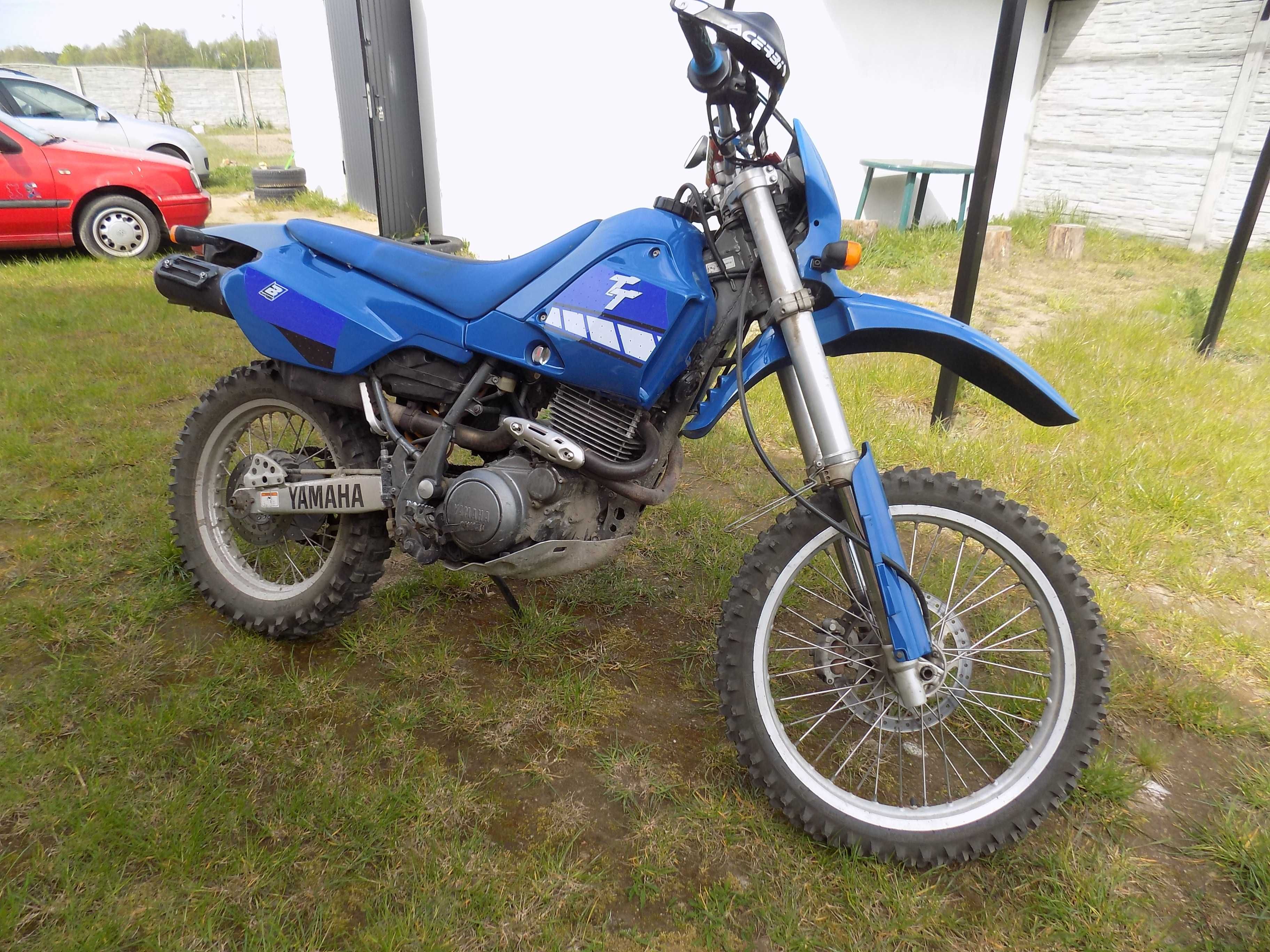 Yamaha TT600, rozrusznik, zarejestrowana