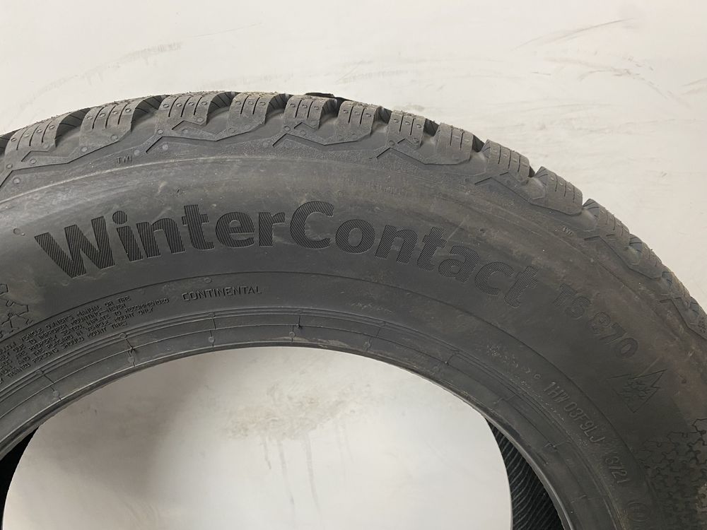 2x 195/65/15 Continental WinterContact TS870 / 2021r NOWE / GWARANCJA