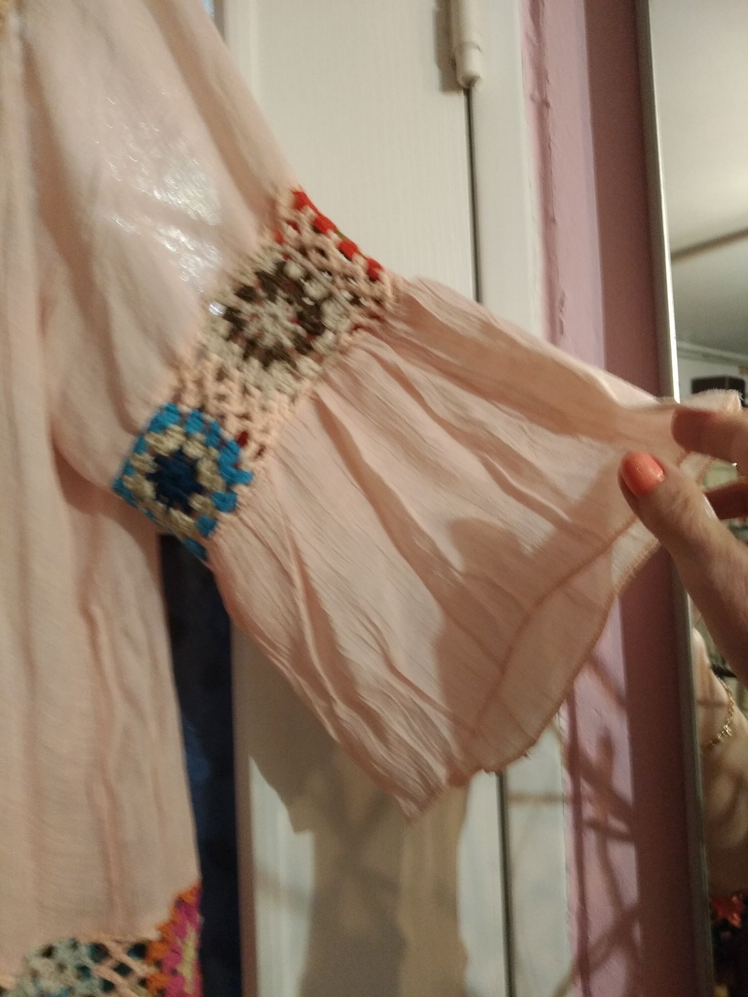 Bluzka bawełniana Boho